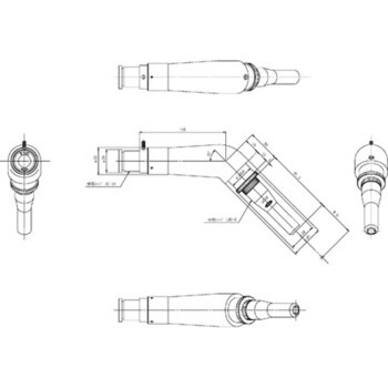 中央精機 L型鏡筒 対物5接眼10スタンダード TS-L-5-10-1-www