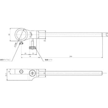 TS-H-L200 H型スタンド 1個 中央精機 【通販サイトMonotaRO】