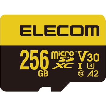 マイクロSDカード microSDHC Class10 UHS-I U3 V30 読込最大90MB/s 防水 IPX7 SD変換アダプター付 エレコム