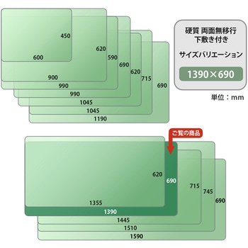 硬質 デスクマット プラスマット 光沢 PLUS(プラス)[文具]