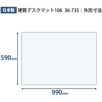 Dm 106pw 硬質 デスクマット プラスマット 光沢 1枚 プラス 文具 通販サイトmonotaro