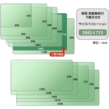 硬質 デスクマット プラスマット 光沢 PLUS(プラス)[文具]