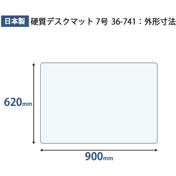 硬質 デスクマット プラスマット 光沢 PLUS(プラス)[文具]