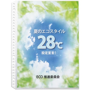 1ポケット 再生PP(2・4・30穴共用) PLUS(プラス)[文具]