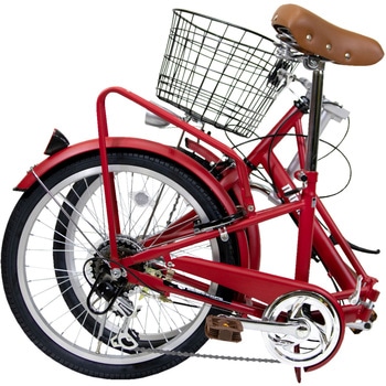 MO-TZ-206HDTC-RD 防災サイクル AERO 20型6段変速・LEDオートライト付