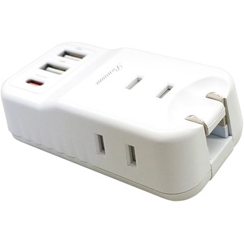 PD30W対応USB+AC プレミアムハンディ電源タップ エアージェイ