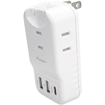 PD30W対応USB+AC プレミアムハンディ電源タップ エアージェイ