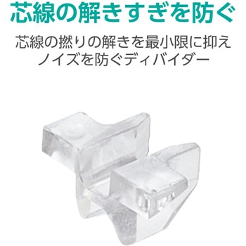 RJ45 コネクタ Cat6A Cat6 LANケーブル用 10個入り ガイドパーツ付き 単線ヨリ線両対応 エレコム