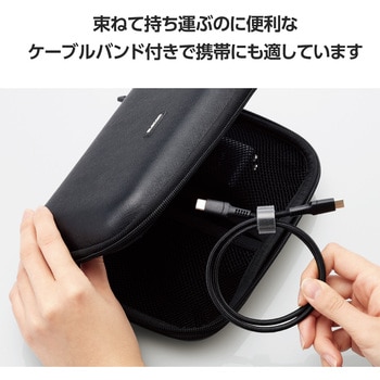 タイプCケーブル (Type-C to C) PD 100W 断線に強い 高耐久 ナイロンメッシュ エレコム