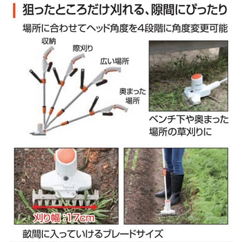充電式バリカン草刈機 18V 2．5Ah スマートシリーズ 工進