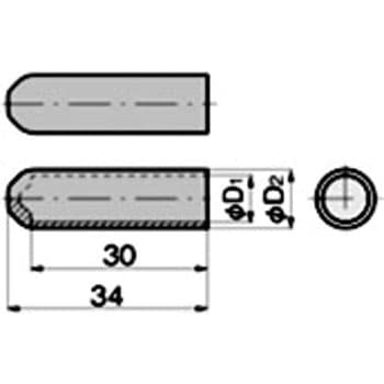 ロッド棒キャップ(Φ10用) TAKIGEN(タキゲン)