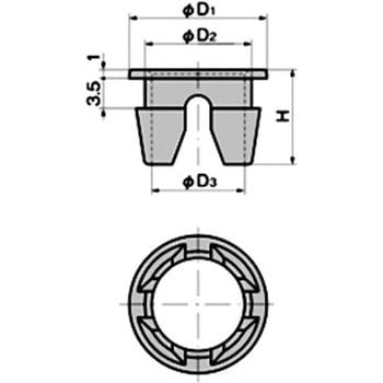 ロッドガイド(Φ10用) TAKIGEN(タキゲン)
