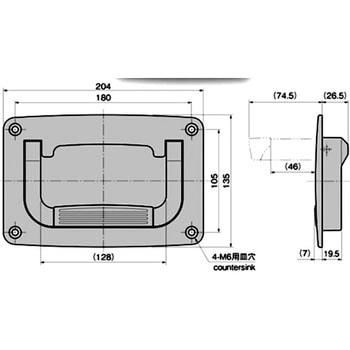 収納型ハンドル TAKIGEN(タキゲン)