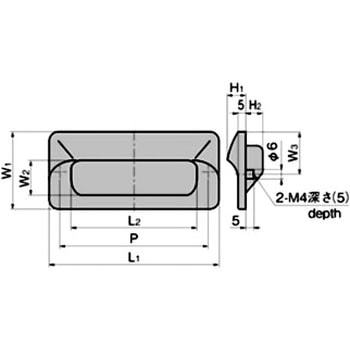 埋込み取手 TAKIGEN(タキゲン)
