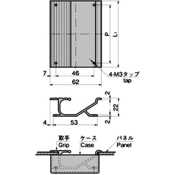 埋込み取手 TAKIGEN(タキゲン)
