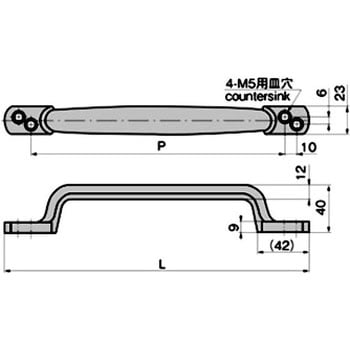 ステンレス 大型取手 TAKIGEN(タキゲン)