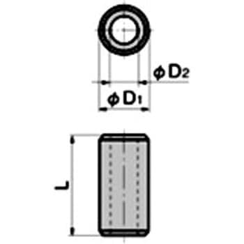 カラー(L15×Φ12×Φ5用穴) TAKIGEN(タキゲン)