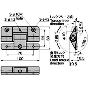 ワンウェイトルクヒンジ TAKIGEN(タキゲン)