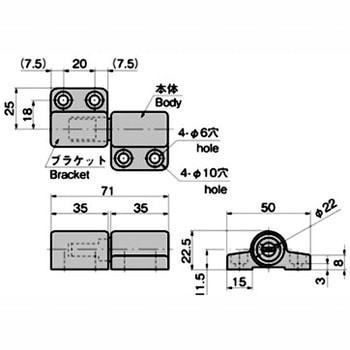 トルク調整式ダンパーヒンジ TAKIGEN(タキゲン)