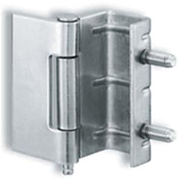ステンレス 重量用裏蝶番(L=80、軸Φ6) - TAKIGEN(タキゲン)