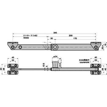 ステンレス テーブルステー TAKIGEN(タキゲン)