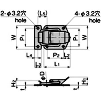 針金パチン錠 TAKIGEN(タキゲン)