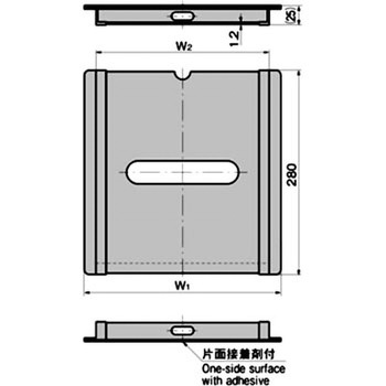 カードホルダー(L280×W265) TAKIGEN(タキゲン)