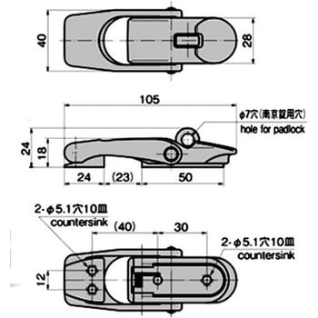 ファスナー TAKIGEN(タキゲン)