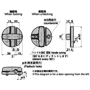 ハッチロック TAKIGEN(タキゲン)