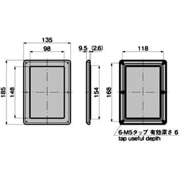 C-464-1 窓枠 1個 タキゲン(TAKIGEN) 【通販サイトMonotaRO】