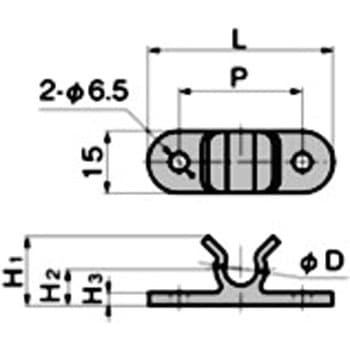 ロッド受け(Φ8用) TAKIGEN(タキゲン)