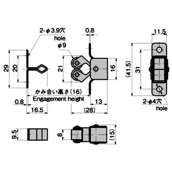 ローラーキャッチ TAKIGEN(タキゲン)
