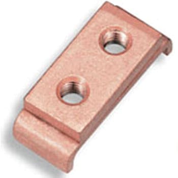 ステンレス 接地端子(L50×W20×2-M8) TAKIGEN(タキゲン)