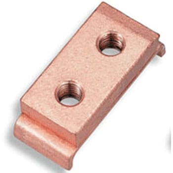 ステンレス 接地端子(L60×W25×2-M10) TAKIGEN(タキゲン)