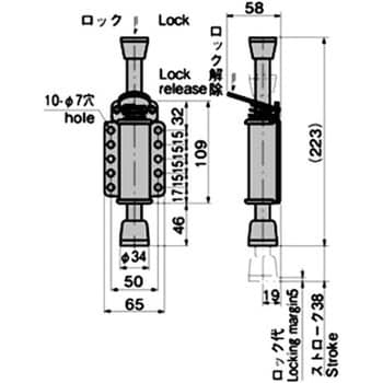 K-900A ドアストッパー 1個 TAKIGEN(タキゲン) 【通販モノタロウ】 K-900A ドアストッパー 1個 TAKIGEN(タキゲン) 【通販モノタロウ】