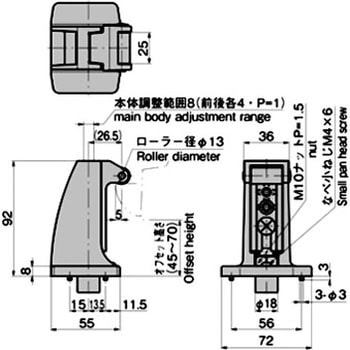 FA-602用受座(安全脱出機構) TAKIGEN(タキゲン)