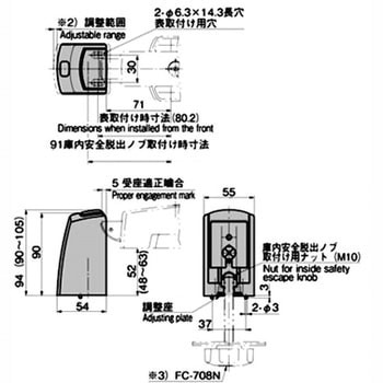 FA-772用受座(抗菌タイプ) TAKIGEN(タキゲン)