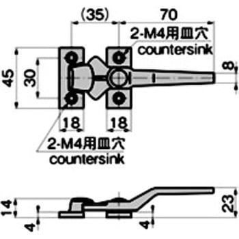 ステンレス 密閉用ハンドル TAKIGEN(タキゲン)