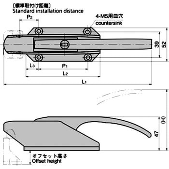 ステンレス 密閉用ハンドル TAKIGEN(タキゲン)