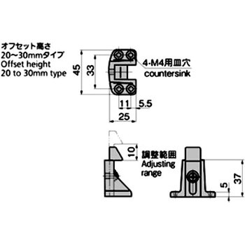 ステンレス 密閉用ハンドル用受座 TAKIGEN(タキゲン)