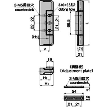 ステンレス コーナーヒンジ TAKIGEN(タキゲン)