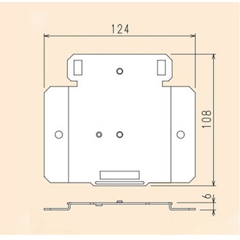 [EA538PM-31用] 取付台 ねじ付 エスコ
