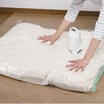 1000x 700mm 圧縮袋 毛布・タオルケット用/2枚 エスコ
