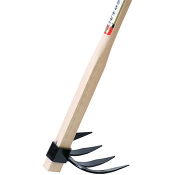 170mm/1050mm 雁爪 4本爪/木柄 エスコ