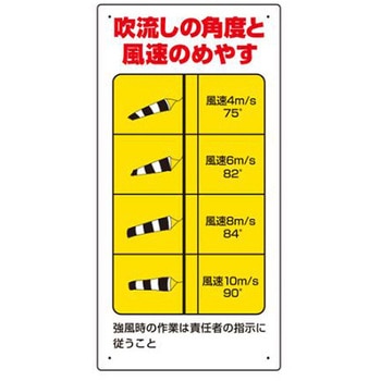 300x600mm 吹流し標識 エスコ