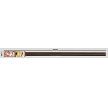 35x915mm すきま風遮断シート ブラシ型/茶 エスコ
