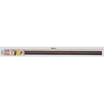 40x915mm すきま風遮断シート 樹脂タイプ/茶 エスコ