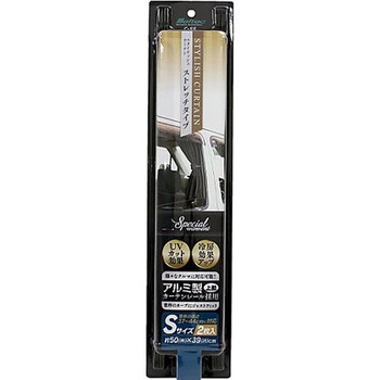 500x390mm カーテン 車用/S/2枚入 エスコ