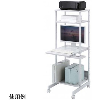 500x700x1400mm パソコンデスク エスコ