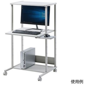 650x610x1150mm パソコンデスク エスコ